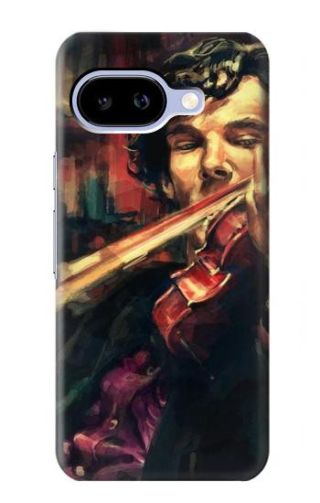 S0723 Violin Art Paint Hülle Schutzhülle Taschen für Google Pixel 9a