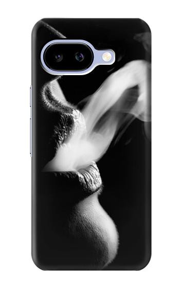 S0917 Sexy Lip Girl Smoking Hülle Schutzhülle Taschen für Google Pixel 9a