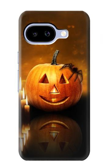S1083 Pumpkin Spider Candles Halloween Hülle Schutzhülle Taschen für Google Pixel 9a