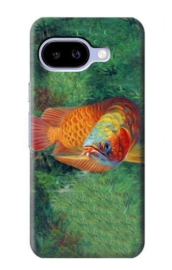 S1157 Red Arowana Fish Hülle Schutzhülle Taschen für Google Pixel 9a