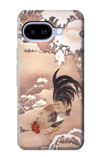 S1332 Ito Jakuchu Rooster Hülle Schutzhülle Taschen für Google Pixel 9a