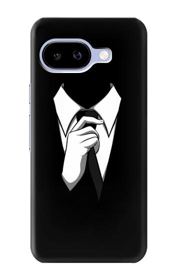 S1591 Anonymous Man in Black Suit Hülle Schutzhülle Taschen für Google Pixel 9a