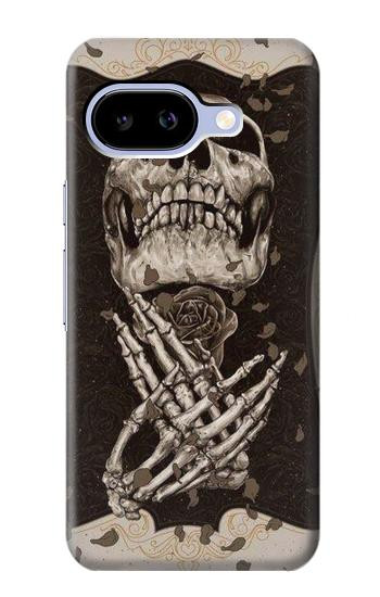 S1676 Skull Rose Hülle Schutzhülle Taschen für Google Pixel 9a