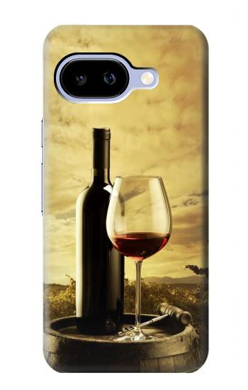 S2042 A Grape Vineyard Grapes Bottle Red Wine Hülle Schutzhülle Taschen für Google Pixel 9a