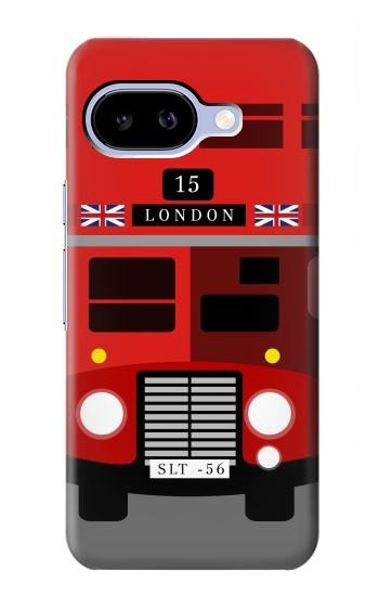 S2058 England British Double Decker Bus Hülle Schutzhülle Taschen für Google Pixel 9a