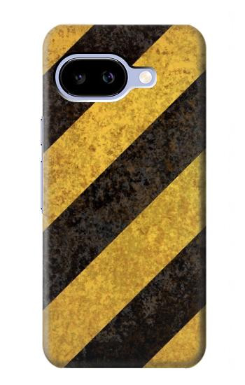 S2231 Yellow and Black Line Hazard Striped Hülle Schutzhülle Taschen für Google Pixel 9a