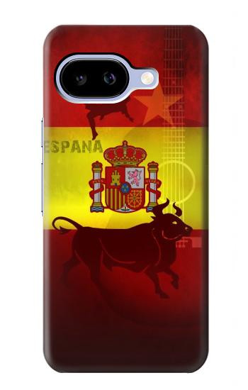 S2984 Spain Football Soccer Hülle Schutzhülle Taschen für Google Pixel 9a