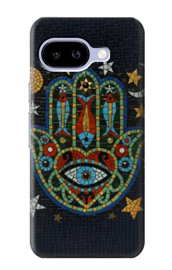 S3175 Hamsa Hand Mosaics Hülle Schutzhülle Taschen für Google Pixel 9a