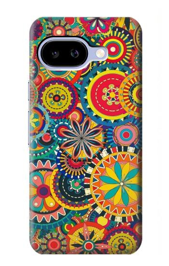 S3272 Colorful Pattern Hülle Schutzhülle Taschen für Google Pixel 9a