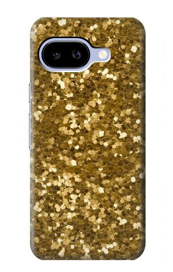 S3388 Gold Glitter Graphic Print Hülle Schutzhülle Taschen für Google Pixel 9a