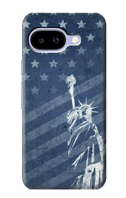 S3450 US Flag Liberty Statue Hülle Schutzhülle Taschen für Google Pixel 9a