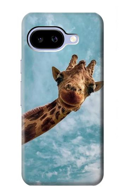 S3680 Cute Smile Giraffe Hülle Schutzhülle Taschen für Google Pixel 9a