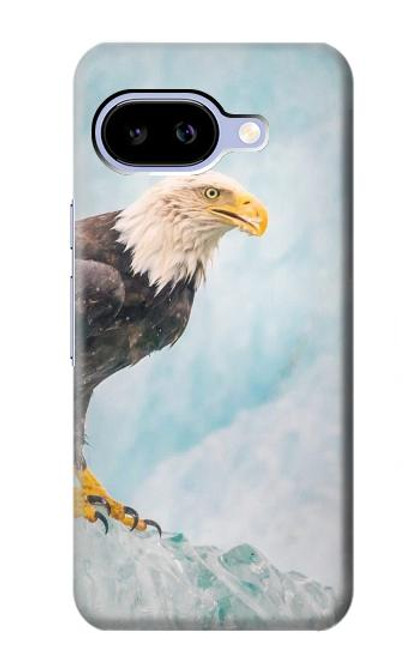 S3843 Bald Eagle On Ice Hülle Schutzhülle Taschen für Google Pixel 9a