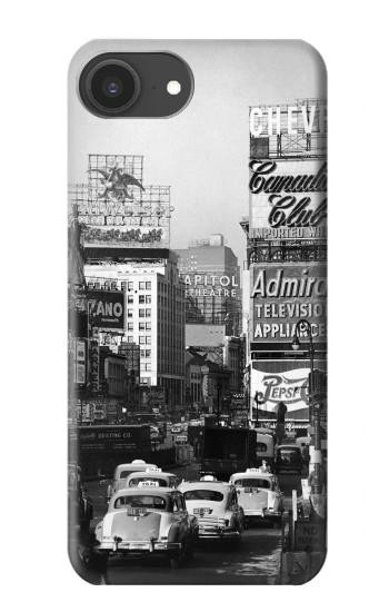 S0182 Old New York Vintage Hülle Schutzhülle Taschen für iPhone 16e, 17e