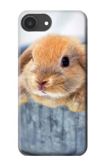S0242 Cute Rabbit Hülle Schutzhülle Taschen für iPhone 16e, 17e