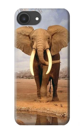 S0310 African Elephant Hülle Schutzhülle Taschen für iPhone 16e, 17e