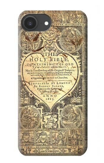 S0330 Bible Page Hülle Schutzhülle Taschen für iPhone 16e