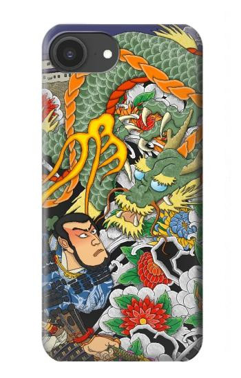 S0454 Japan Tattoo Hülle Schutzhülle Taschen für iPhone 16e, 17e