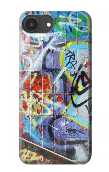 S0588 Wall Graffiti Hülle Schutzhülle Taschen für iPhone 16e, 17e