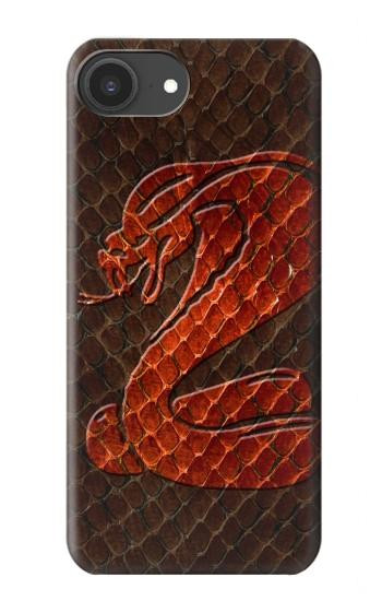 S0663 Cobra Snake Skin Hülle Schutzhülle Taschen für iPhone 16e, 17e