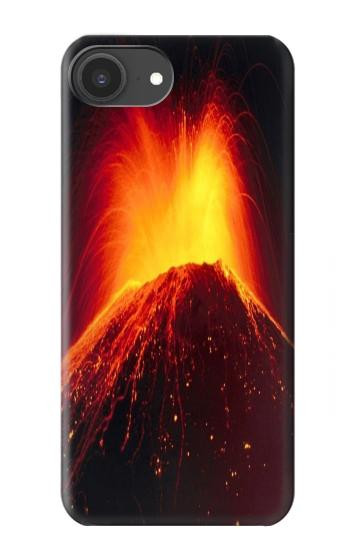 S0745 Volcano Lava Hülle Schutzhülle Taschen für iPhone 16e, 17e