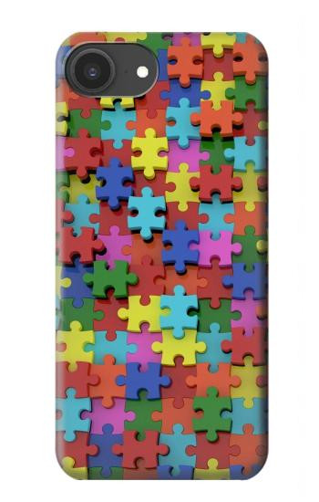 S0816 Puzzle Hülle Schutzhülle Taschen für iPhone 16e, 17e