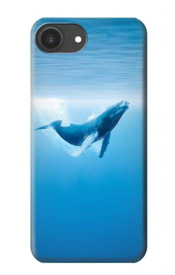 S0843 Blue Whale Hülle Schutzhülle Taschen für iPhone 16e