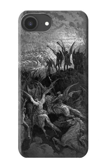 S1026 Gustave Dore Paradise Lost Hülle Schutzhülle Taschen für iPhone 16e, 17e