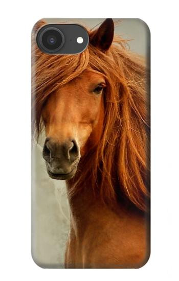 S1595 Beautiful Brown Horse Hülle Schutzhülle Taschen für iPhone 16e