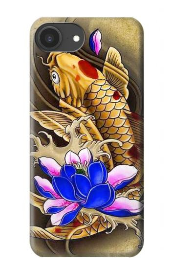 S1604 Carp Koi Fish Japanese Tattoo Hülle Schutzhülle Taschen für iPhone 16e