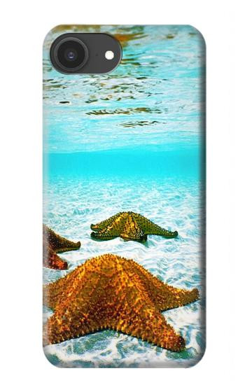 S1679 Starfish Sea Beach Hülle Schutzhülle Taschen für iPhone 16e, 17e