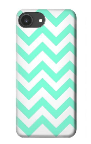 S1723 Mint Chevron Zigzag Hülle Schutzhülle Taschen für iPhone 16e, 17e