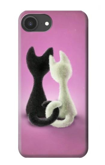 S1832 Love Cat Hülle Schutzhülle Taschen für iPhone 16e