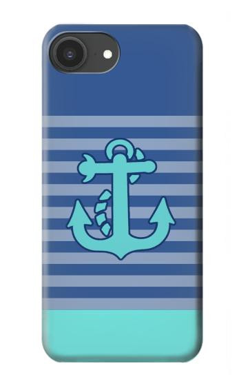 S2081 Nautical Anchor Hülle Schutzhülle Taschen für iPhone 16e, 17e
