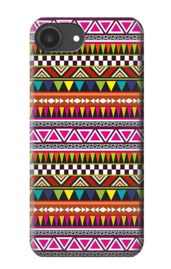 S2292 Aztec Tribal Pattern Hülle Schutzhülle Taschen für iPhone 16e