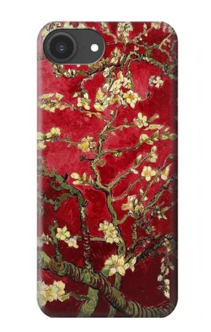 S2414 Red Blossoming Almond Tree Van Gogh Hülle Schutzhülle Taschen für iPhone 16e