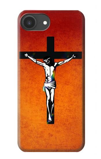S2421 Jesus Christ On The Cross Hülle Schutzhülle Taschen für iPhone 16e, 17e