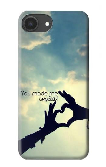 S2640 You Made Me Complete Love Hülle Schutzhülle Taschen für iPhone 16e, 17e