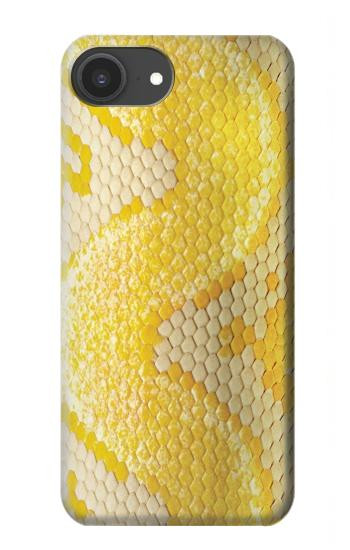 S2713 Yellow Snake Skin Graphic Printed Hülle Schutzhülle Taschen für iPhone 16e