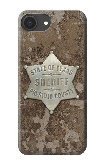 S2868 Texas Presidio County Sheriff Badge Hülle Schutzhülle Taschen für iPhone 16e, 17e
