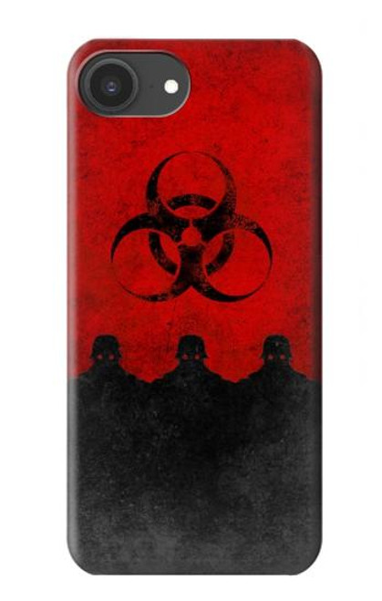 S2917 Biohazards Virus Red Alert Hülle Schutzhülle Taschen für iPhone 16e