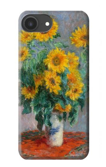 S2937 Claude Monet Bouquet of Sunflowers Hülle Schutzhülle Taschen für iPhone 16e