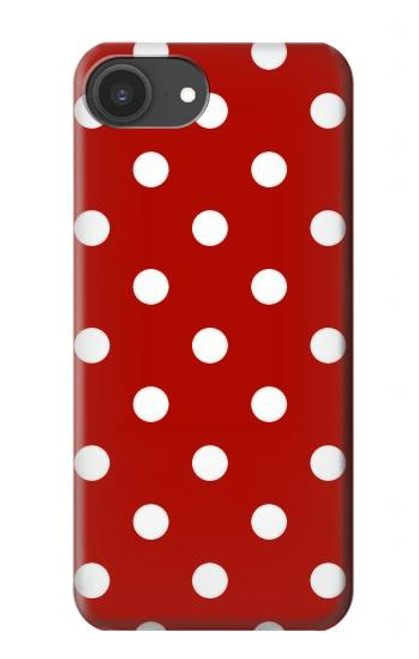 S2951 Red Polka Dots Hülle Schutzhülle Taschen für iPhone 16e