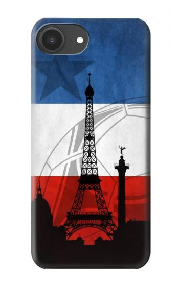 S2980 France Football Soccer Hülle Schutzhülle Taschen für iPhone 16e, 17e