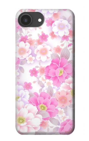 S3036 Pink Sweet Flower Flora Hülle Schutzhülle Taschen für iPhone 16e, 17e