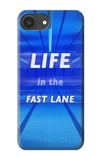 S3136 Life in the Fast Lane Swimming Pool Hülle Schutzhülle Taschen für iPhone 16e, 17e
