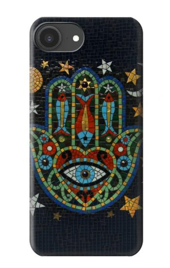 S3175 Hamsa Hand Mosaics Hülle Schutzhülle Taschen für iPhone 16e, 17e