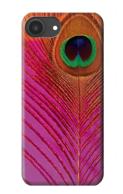S3201 Pink Peacock Feather Hülle Schutzhülle Taschen für iPhone 16e