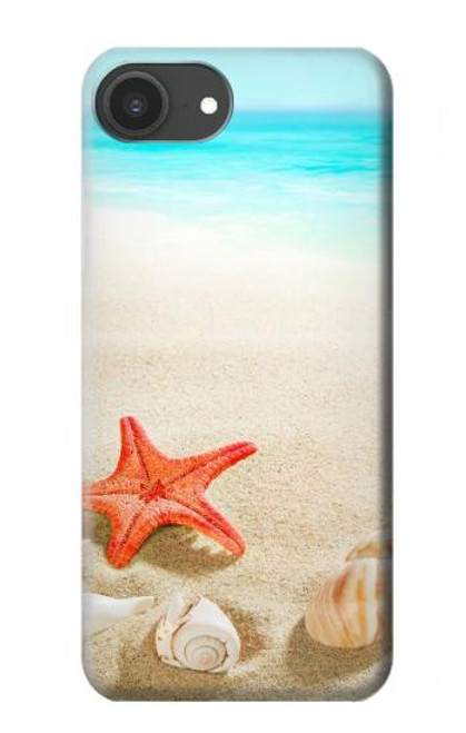 S3212 Sea Shells Starfish Beach Hülle Schutzhülle Taschen für iPhone 16e