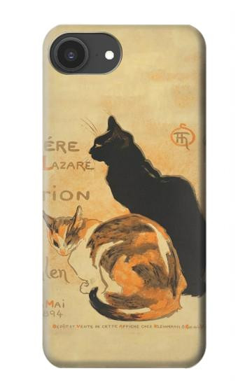 S3229 Vintage Cat Poster Hülle Schutzhülle Taschen für iPhone 16e